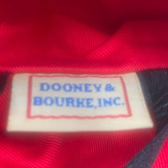 Dooney & Bourke Zebra Print Large Leather Tote Shoulder Bag Purse With Dust Bag - Picture 14 of 16